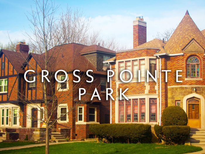 Gross Pointe Park brownstone home in Michigan