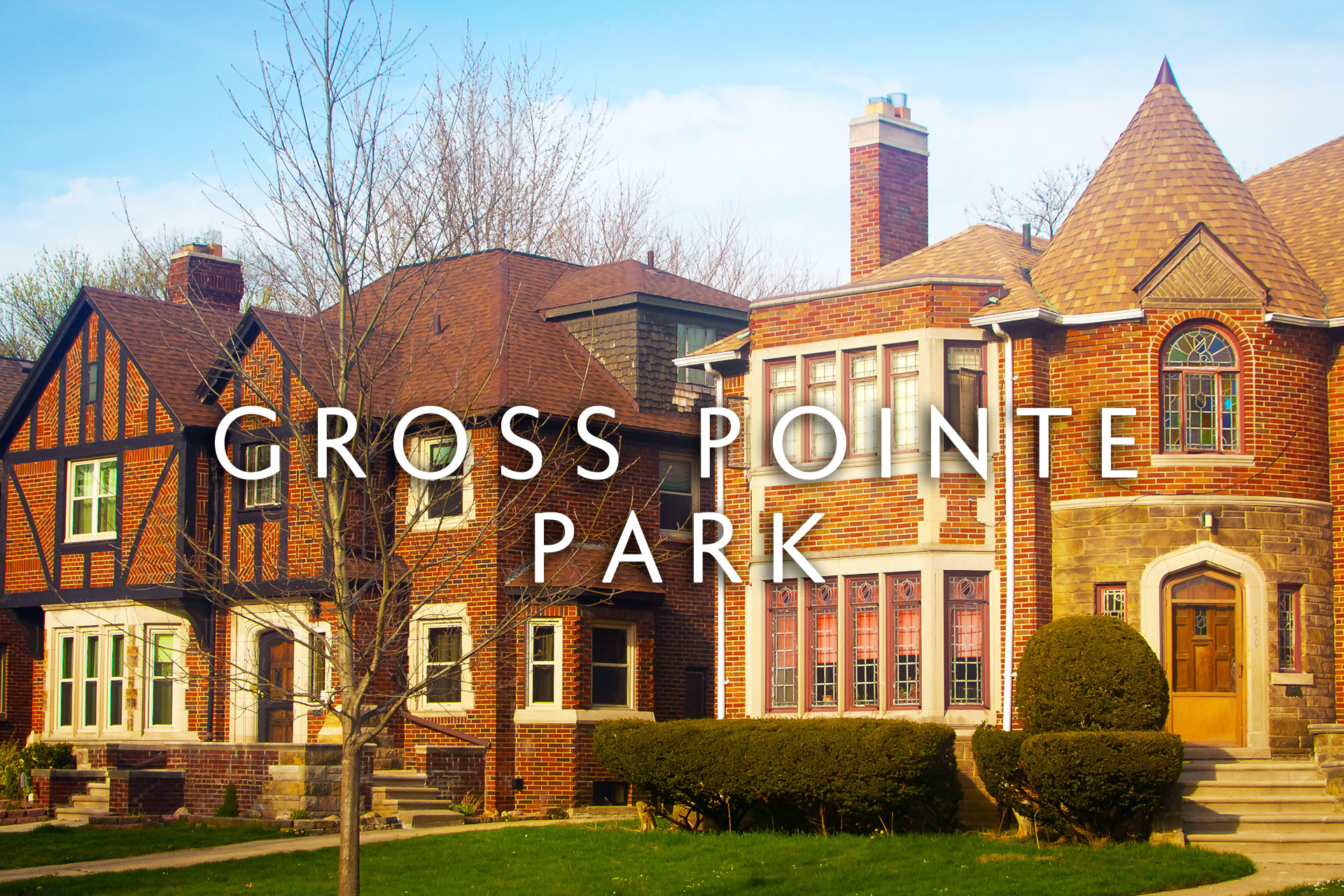 Gross Pointe Park brownstone home in Michigan