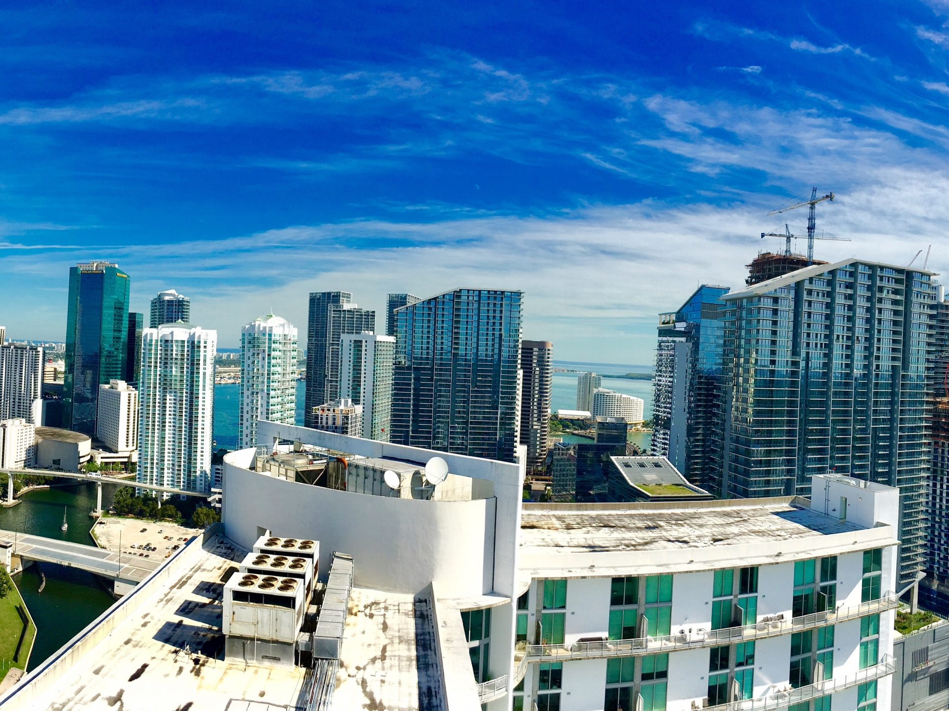Brickell Miami Skyline with the Vaughn Real Estate Group
